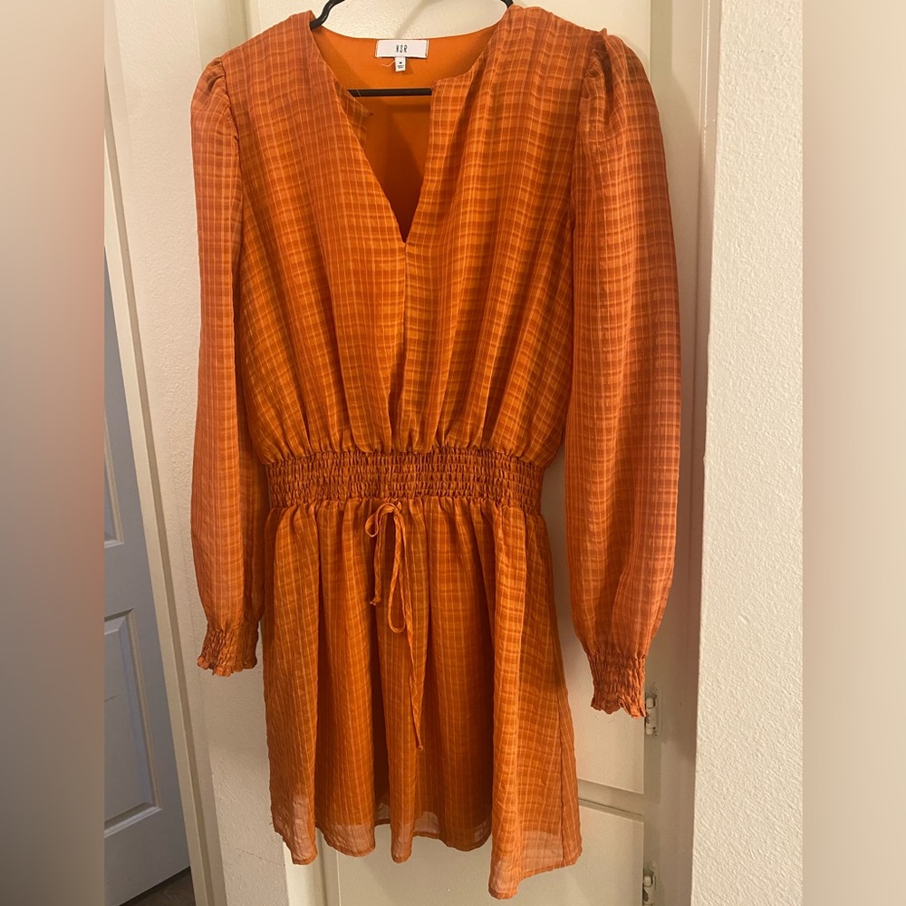 NSR long sleeve short dress
